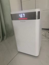 Осушувач повітря EvoAir ComfoDry 20, до 50 м², 20 л/добу, резервуар 3,8 л, датчик вологості, сушіння білизни, нічний режим, білий фото від покупців 1