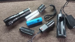 Ліхтар ручний акумуляторний BL-1831-Т6, з ZOOM, 5 режимів + 3 види зарядки