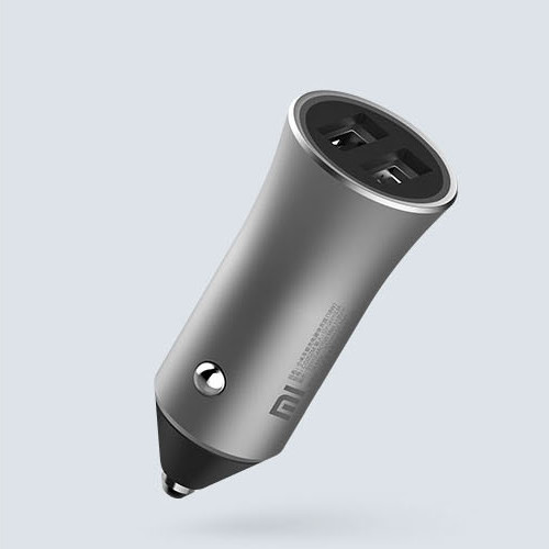 Автомобільний зарядний пристрій Xiaomi Car Charger Pro QC 3.0 18W CC05ZM (GDS4104GL)