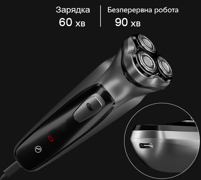 Электробритва Xiaomi Enchen BlackStone 3D
