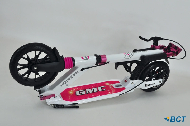 a picture of scooters