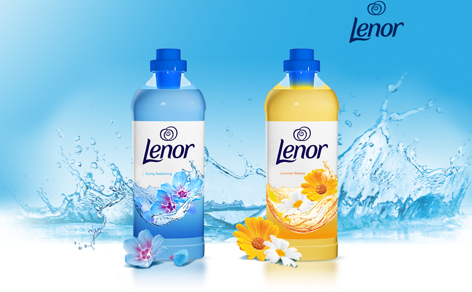 Кондиціонер для білизни Lenor Літній бриз 1600 мл (8006540889817/ ...