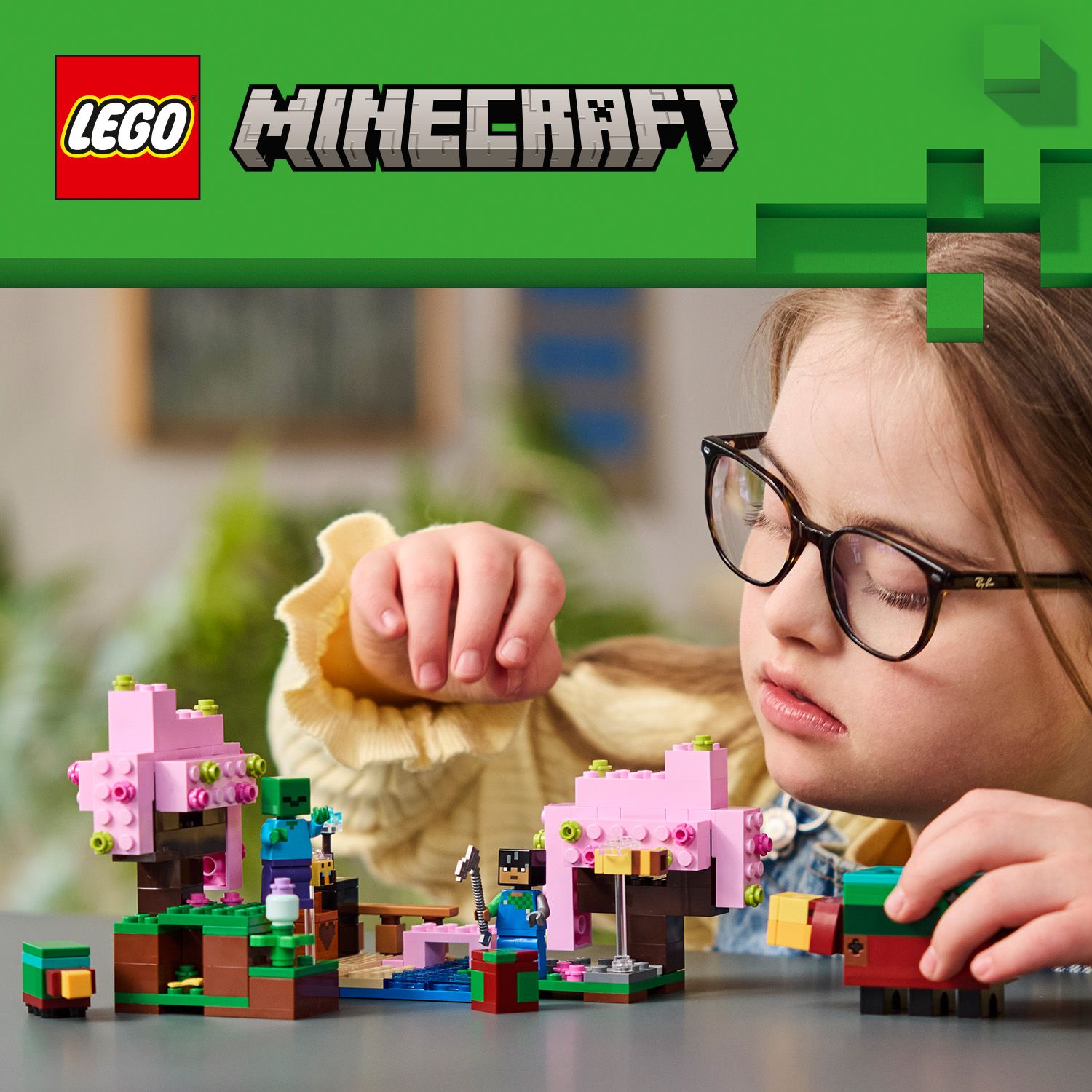 Конструктор LEGO Minecraft Цветущий вишневый сад 304 детали (21260) – фото,  отзывы, характеристики в интернет-магазине ROZETKA | Купить в Украине:  Киеве, Харькове, Днепре, Одессе, Запорожье, Львове