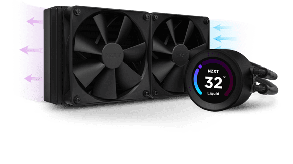 Amazon | NZXT KRAKEN 280 Black 簡易水冷CPUクーラー RL-KN280