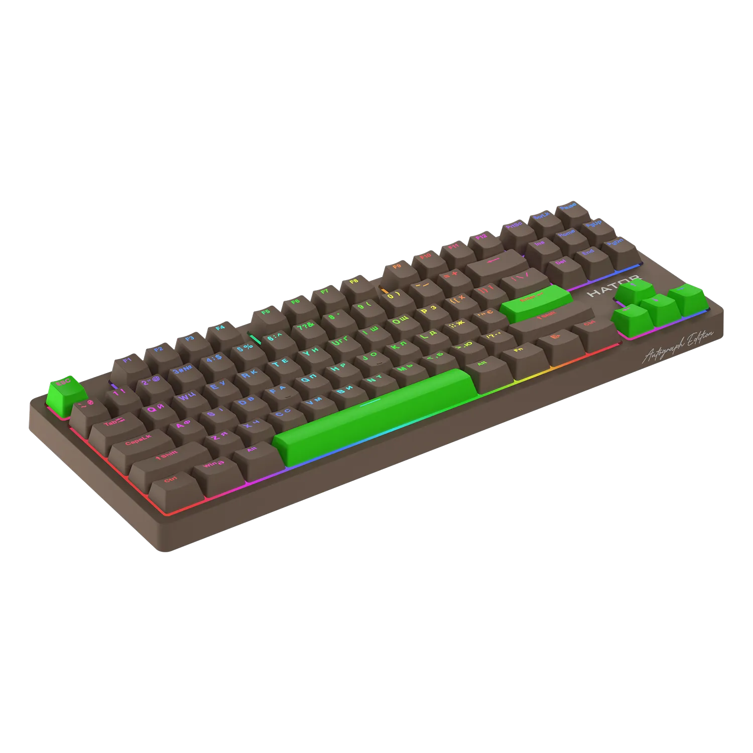 Клавиатура проводная HATOR Rockfall 2 Autograph Edition Mecha TKL