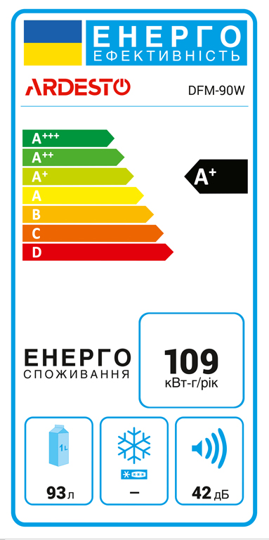 холодильник Ardesto DFM-90W