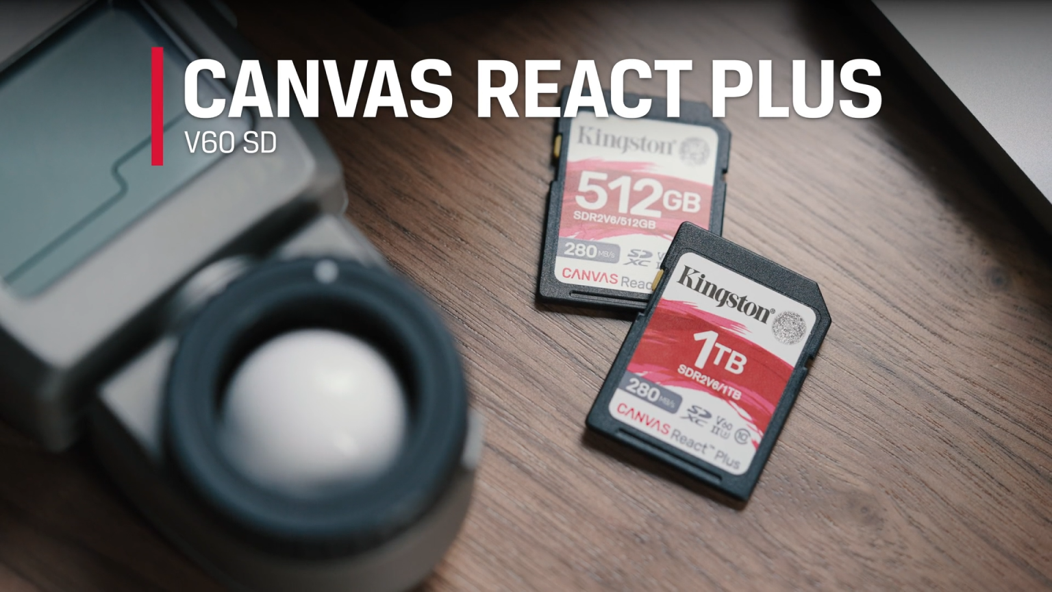 Карта памяти Kingston Canvas React Plus SDXC 128GB UHS-II U3 V60