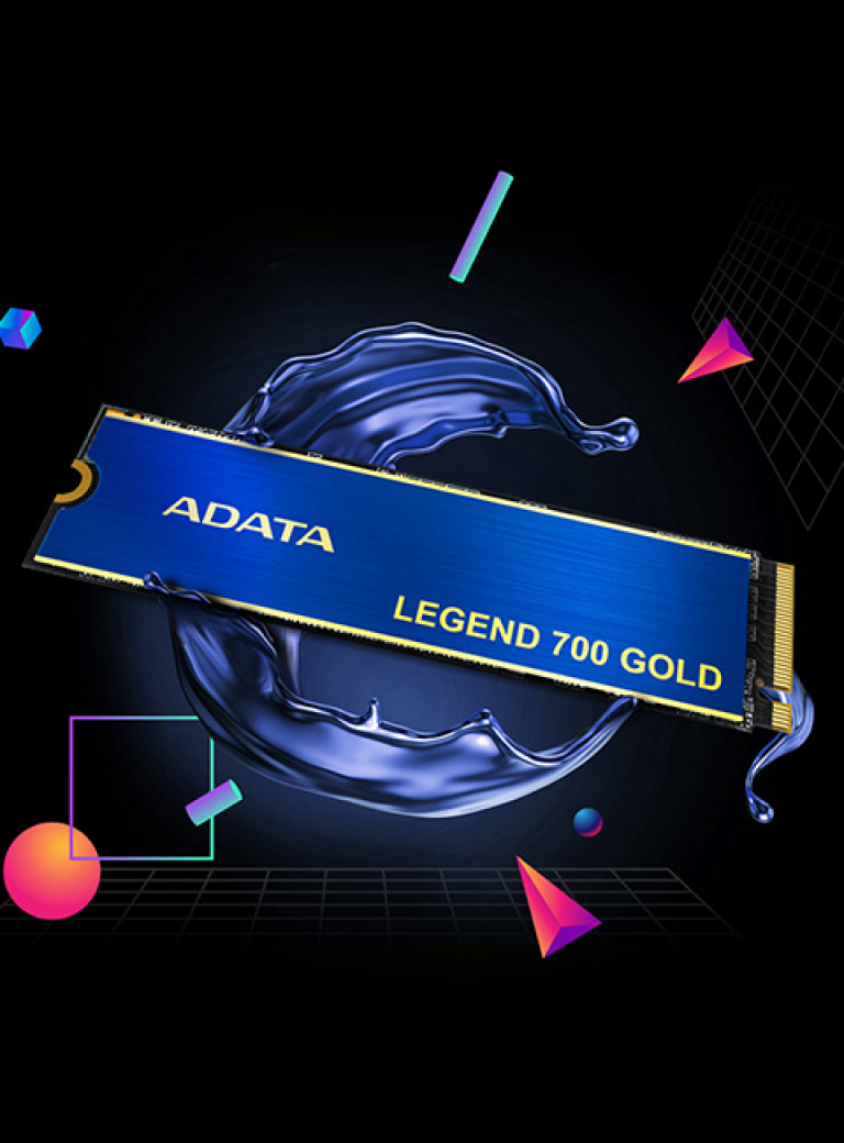 SSD диск ADATA LEGEND 700 GOLD 2TB M.2 2280 PCIe Gen3x4 3D NAND