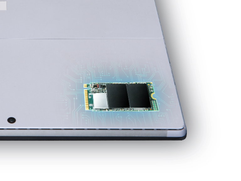 SSD диск Transcend 400S 512GB NVMe M.2 2242 PCIe 3.0 x4 3D NAND