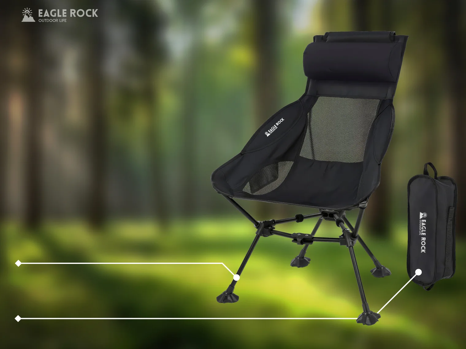 Eagle Rock Moon Chair