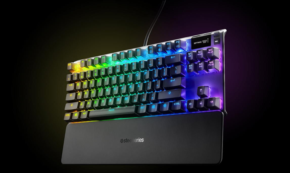 Клавиатура проводная SteelSeries Apex 7 TKL USB (SS64646) – фото