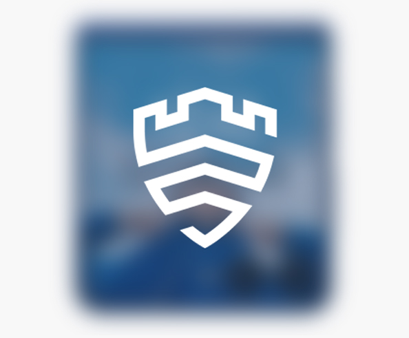 Над екраном Galaxy Flip7 пливе розмите фото, а над ним - іконка Samsung Knox.