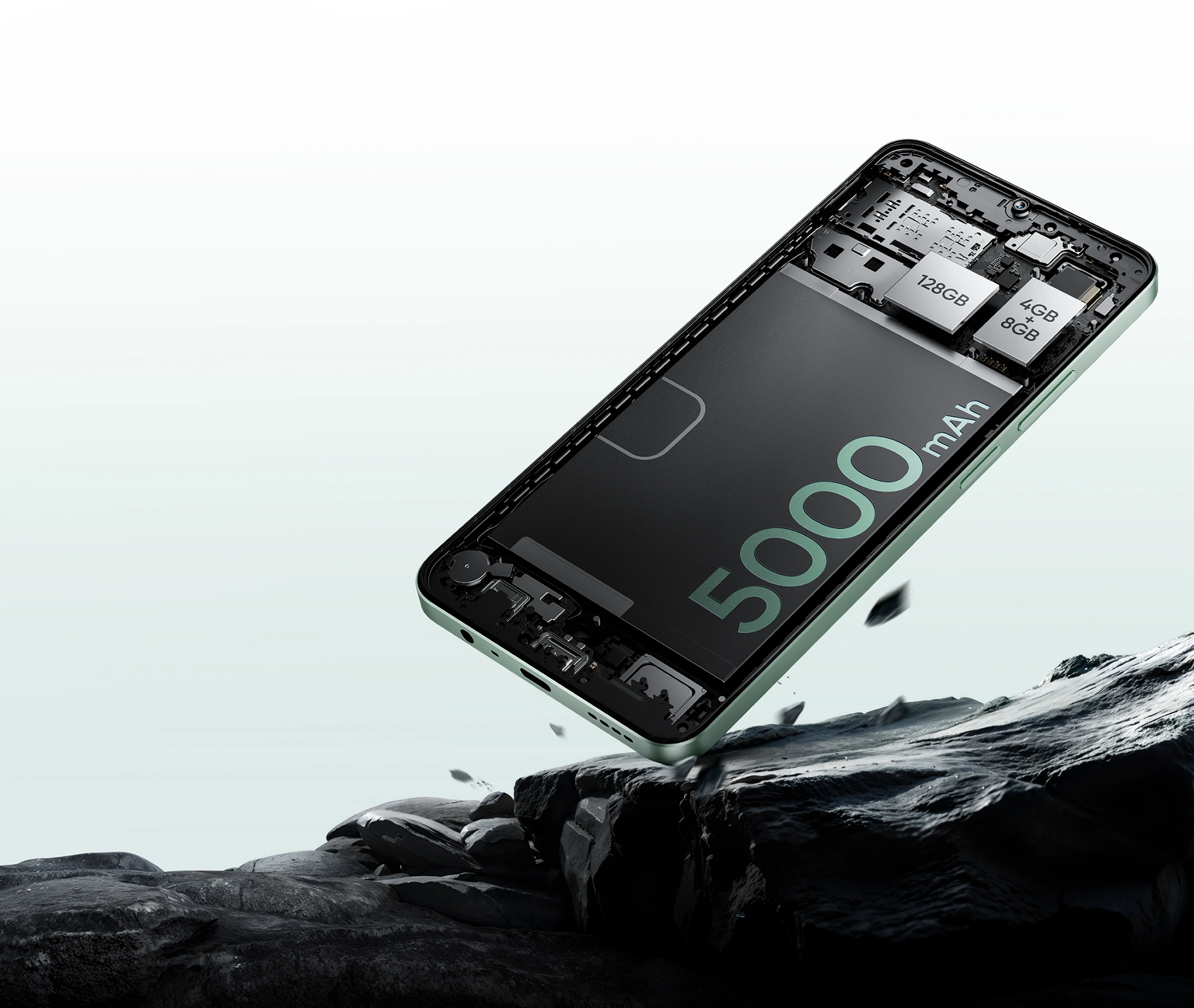 Мобильный телефон Realme Note 60X 3/64GB Marble Black – фото