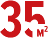 35 м²