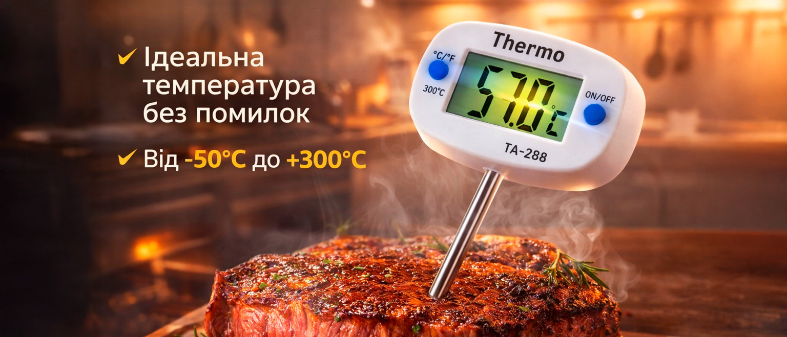 Термометр харчовий TA-288 BRS