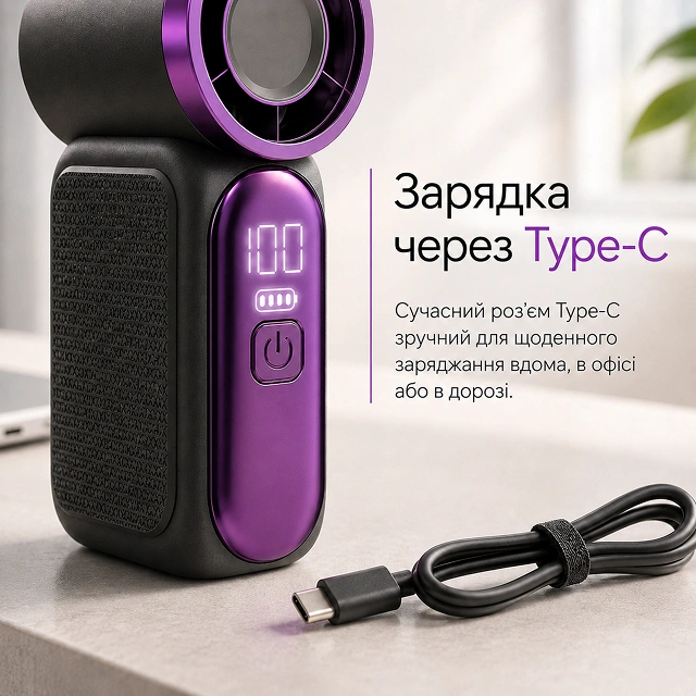 Зарядка через Type-C