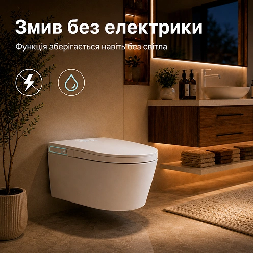 Смыв без электричества