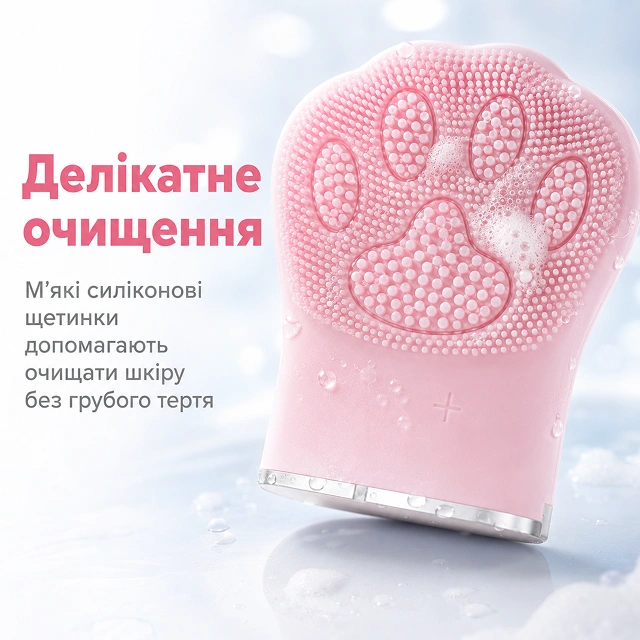 Деликатное очищение без трения