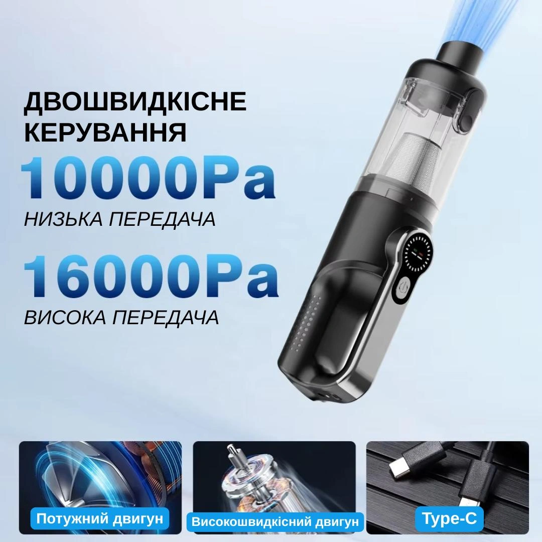 Ефективне очищення та висока швидкість роботи