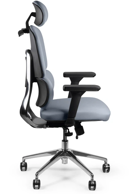 Ергономічне комп'ютерне крісло Barsky ECO Grey G-14 slider - ракурс 7