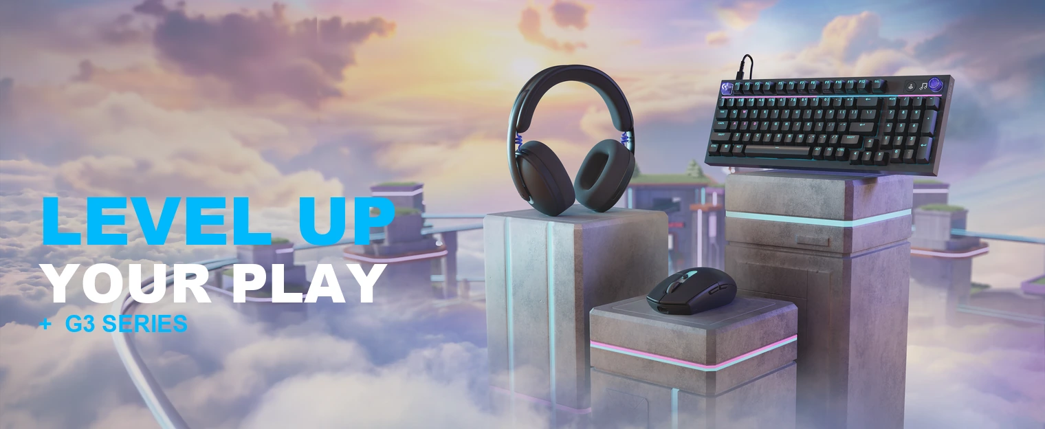 Logitech G316 X Black — G3 Series. Level up your play
