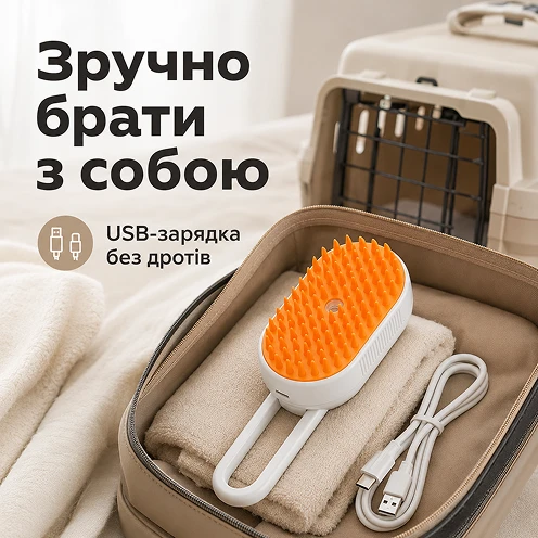 Зручна бездротова робота та USB-зарядка пристрою
