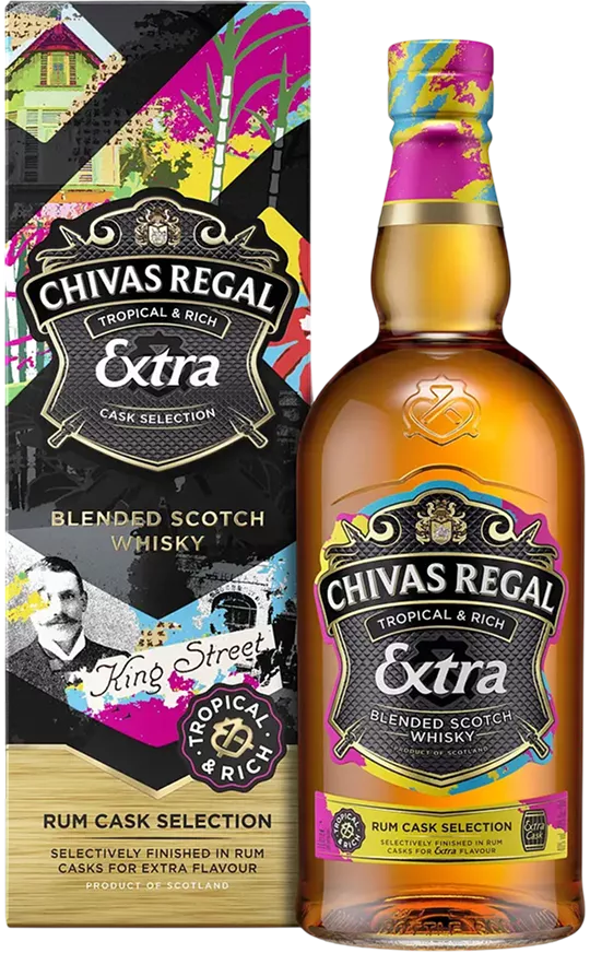 Chivas Regal Extra Rum Cask 0.7 л в подарочной упаковке