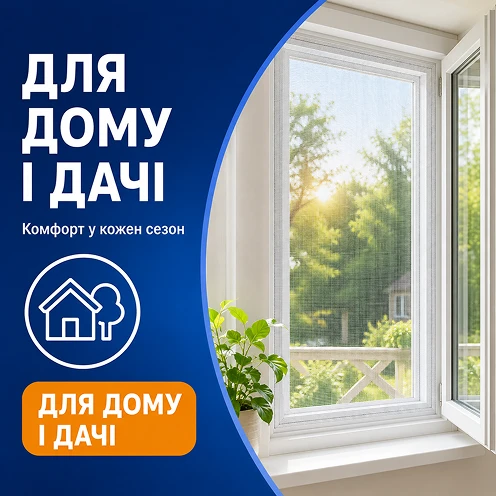 Естетичний захист від комах для дому та дачі