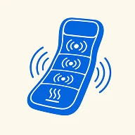 Іконка функцій масажу та підігріву