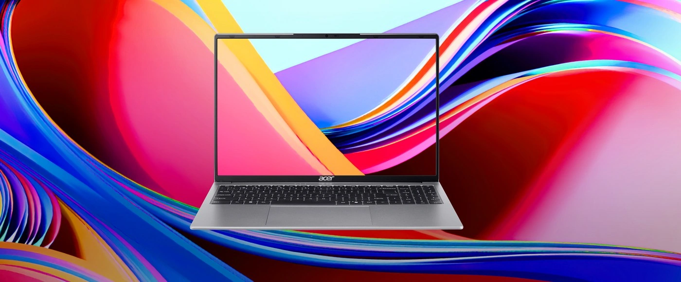 Яркий дисплей Acer Aspire Lite