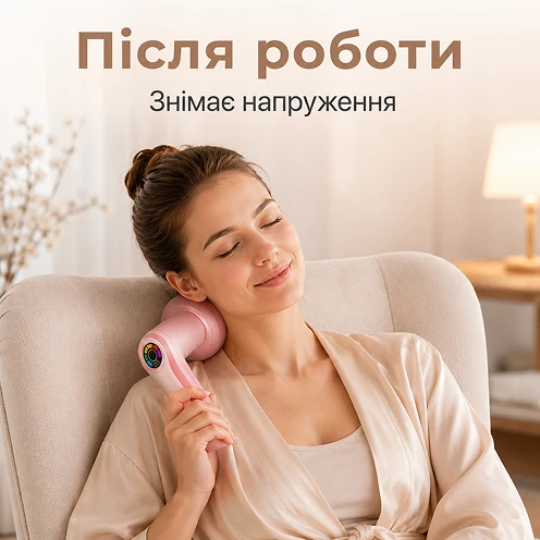 Массаж спины и шеи для снятия напряжения после рабочего дня