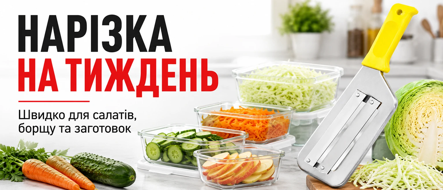 Жовта ручна овочерізка-шатківниця Empire Yellow MIX з подвійним лезом