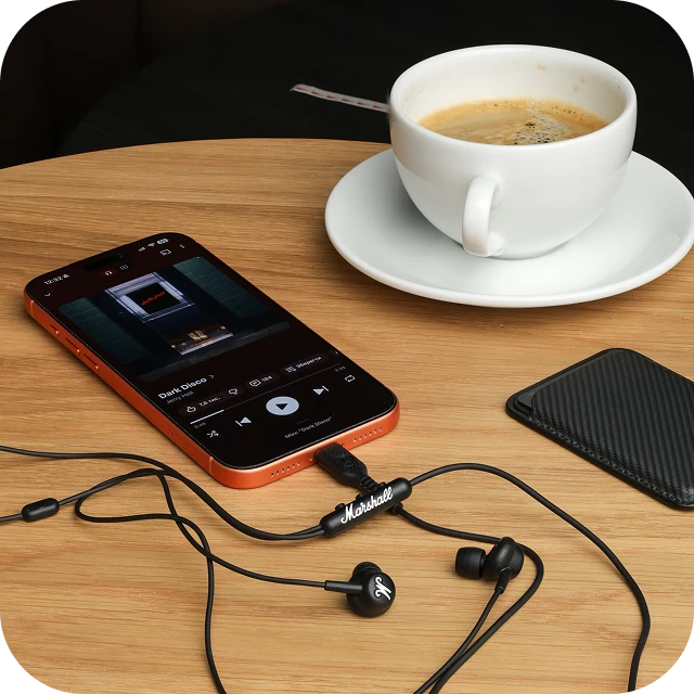 Сверхлегкие вакуумные наушники Marshall Mode USB-C со встроенным ЦАП для чистого звука