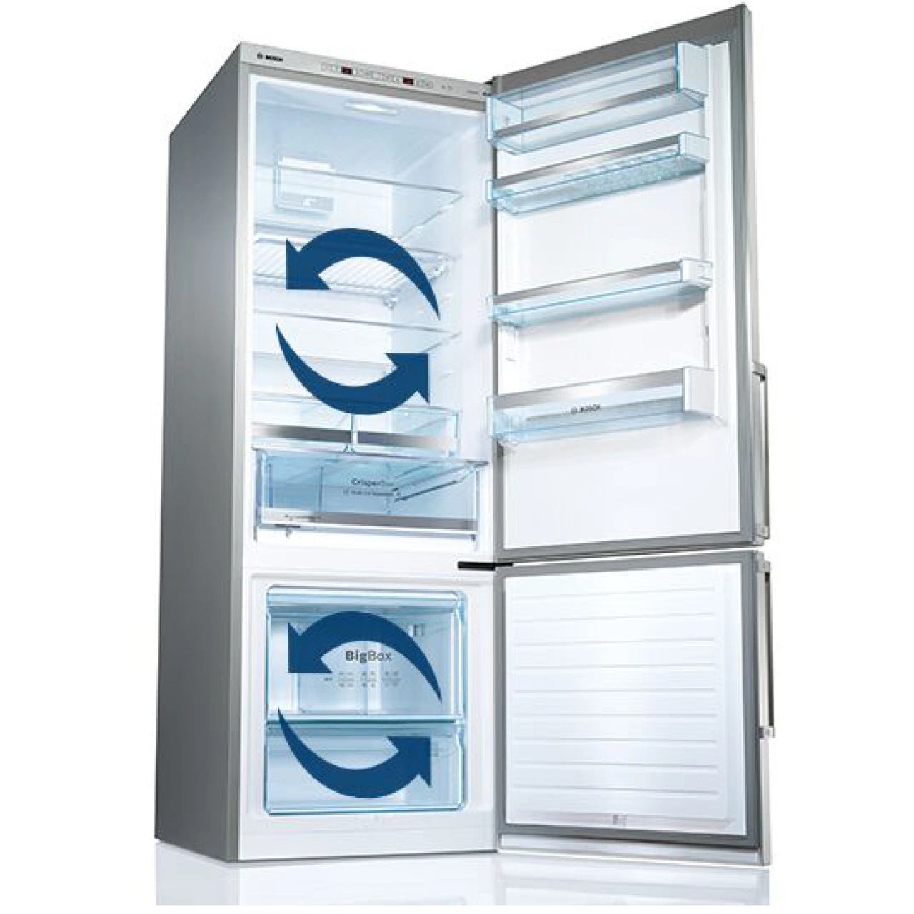 Два контура охлаждения холодильника Bosch KIS87AFE0N