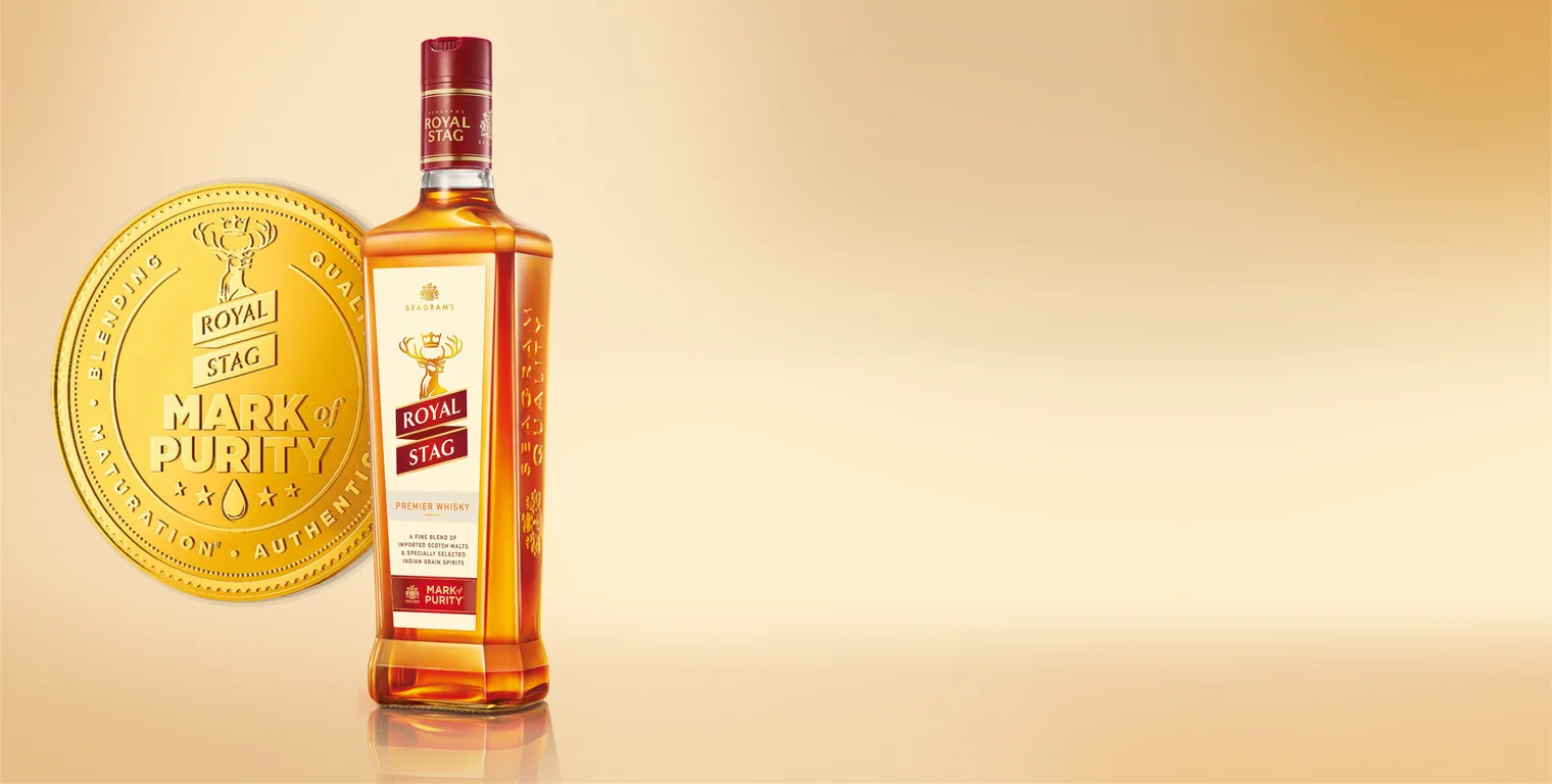 Бутылка Royal Stag с золотой медалью Mark of Purity