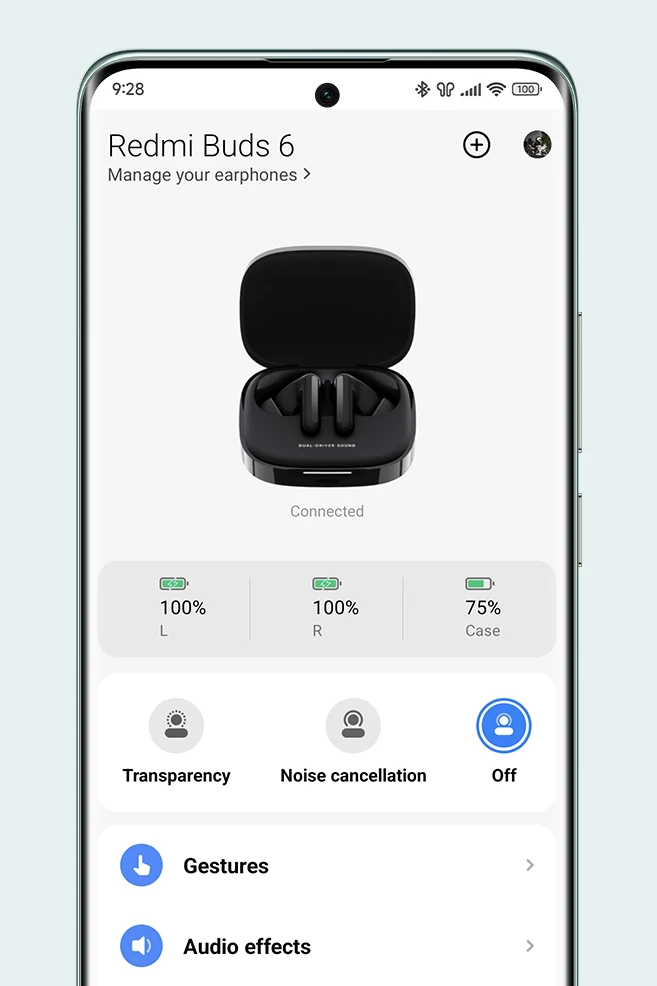 Застосунок Xiaomi Earbuds