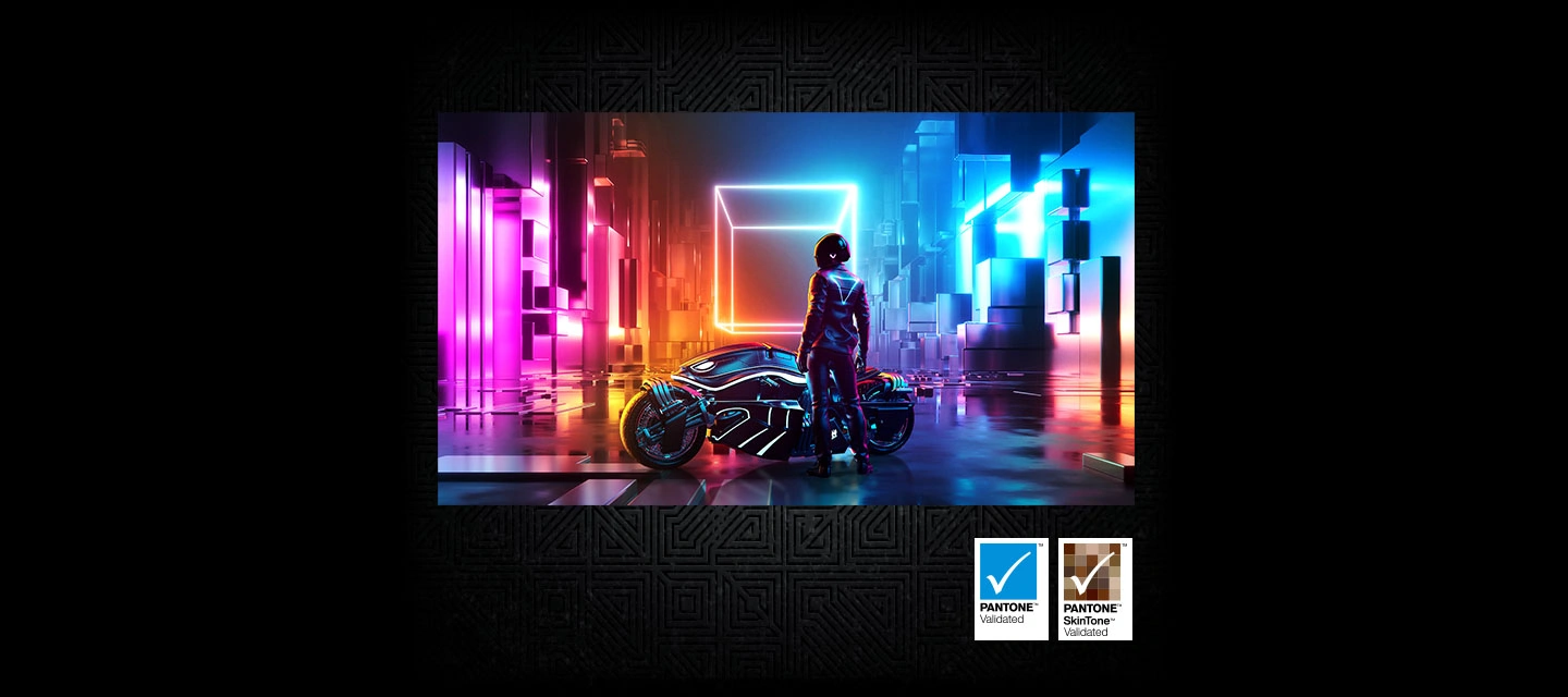 Экран с сертификацией Pantone на Samsung Odyssey OLED G8