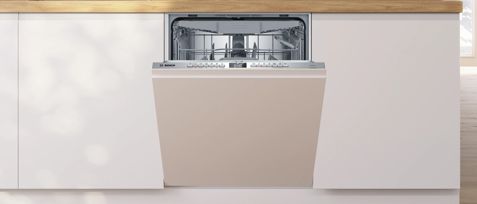 Встраиваемая посудомоечная машина Bosch SMV4HVX00K, Серия 4, в кухонной мебели