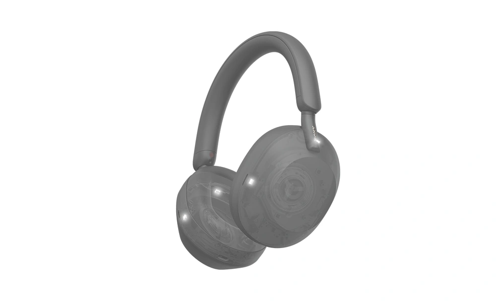 Четыре направленных микрофона наушников Sony WH-1000XM5
