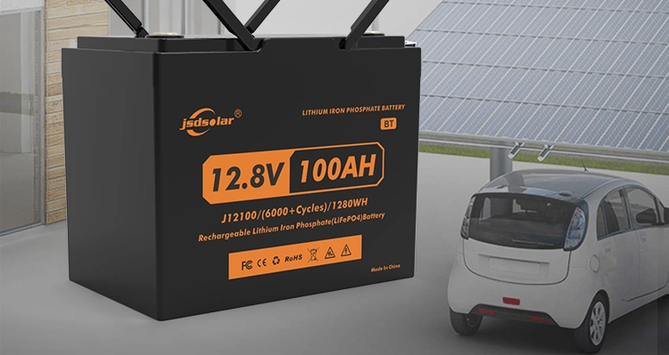 Аккумулятор JsdSolar J12100 в составе домашней солнечной станции