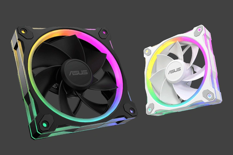Реверсивні лопатки вентилятора ASUS Prime MR120 ARGB