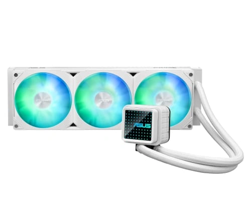 Змінні лінзи водоблоку Prime LC 360 ARGB White Edition з ARGB-підсвічуванням