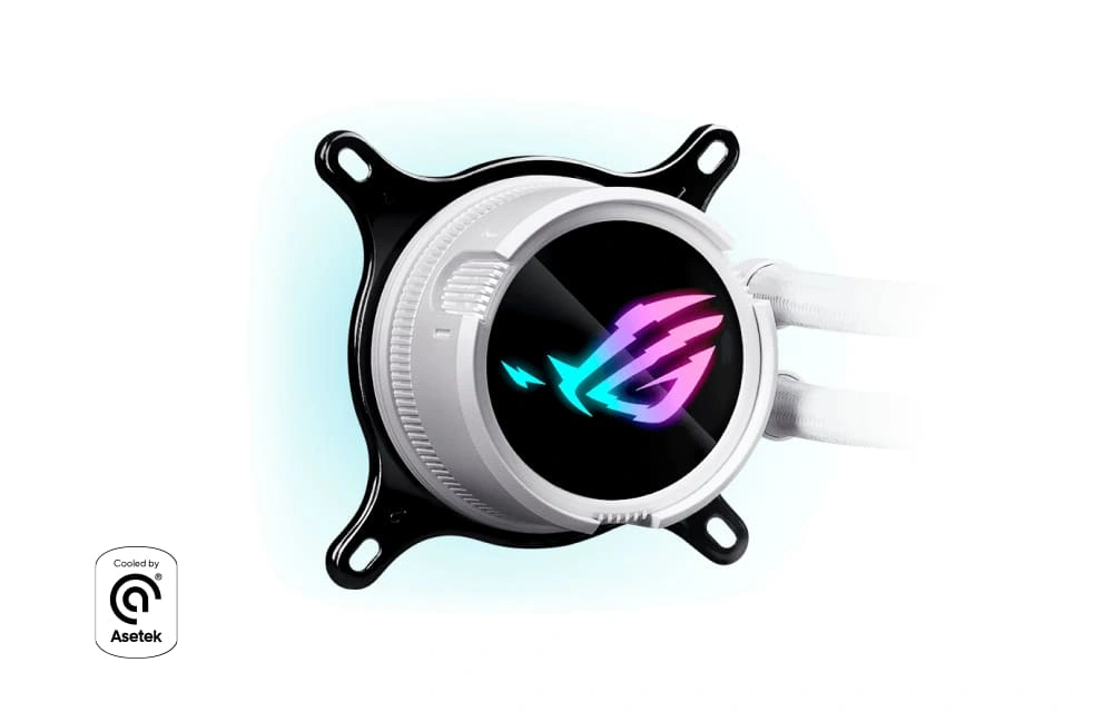 Помпа Asetek Gen7 V2 в водоблоке ROG Strix LC III 360 ARGB