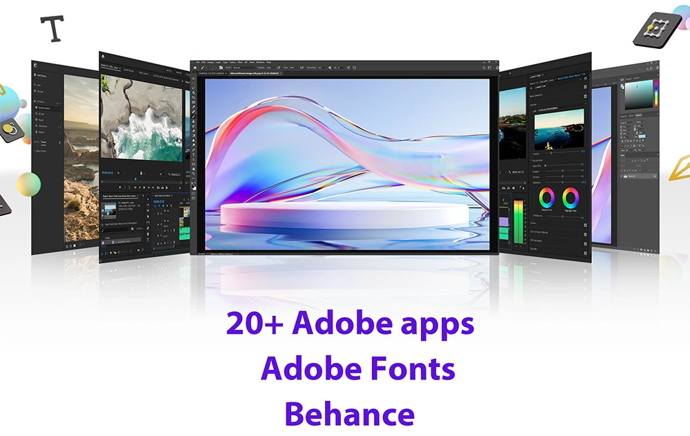 Предложение бесплатной подписки на Adobe Creative Cloud при покупке видеокарты ASUS