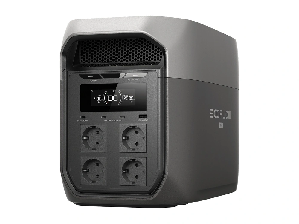 Зарядная станция EcoFlow DELTA 3 Max, вид сбоку
