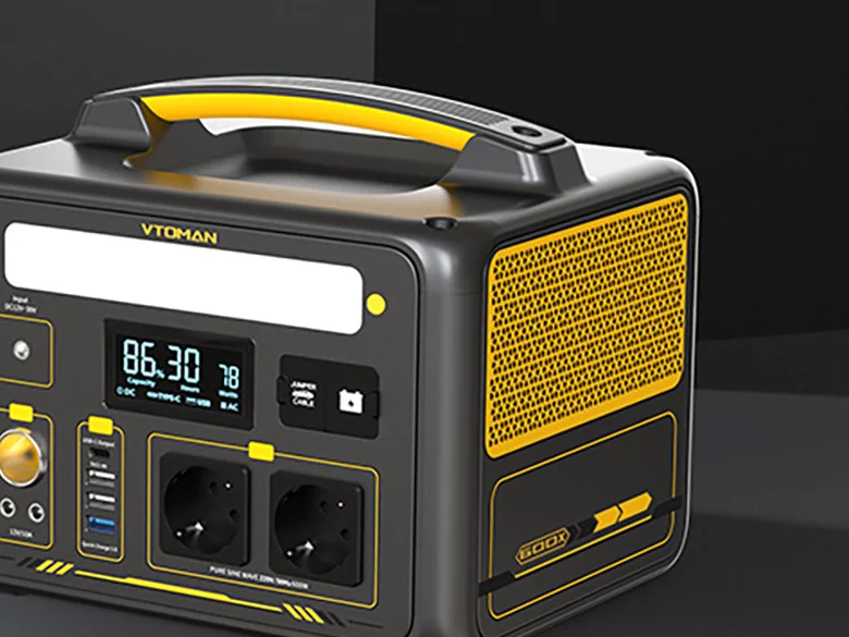 Корпус зарядної станції Vtoman Jump 600X із системою захисту LIFEBMS