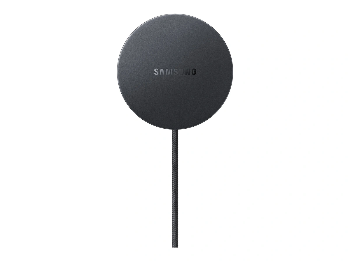 Магнитное зарядное устройство Samsung Dark Gray с логотипом бренда