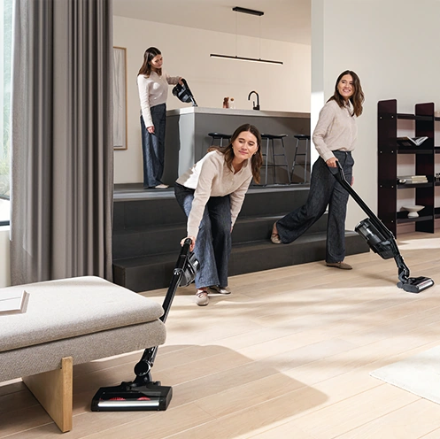 Три режими роботи пилососа Miele Triflex HX3