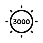 Максимальная яркость — до 3000 нит