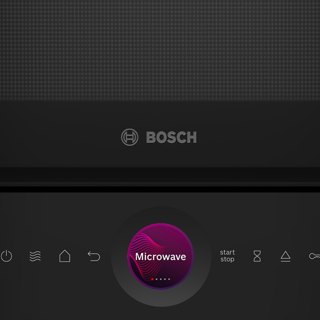Цифрове кільце керування та сенсорний TFT-дисплей Bosch